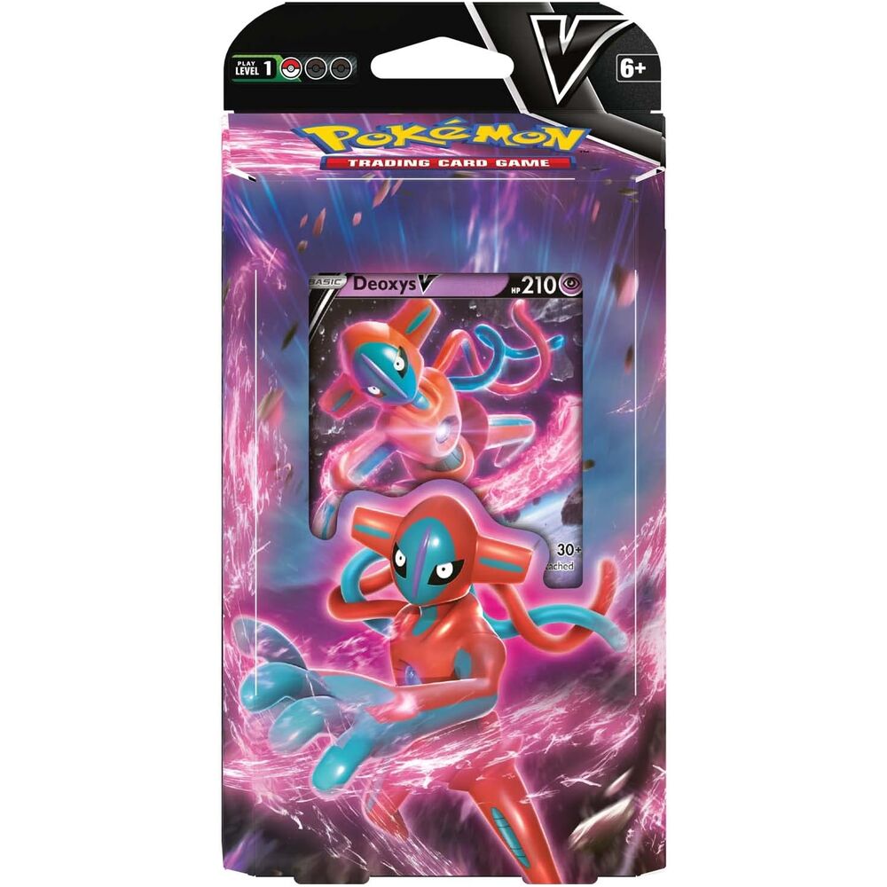 Imagen 3 - V Battle Deck Juego Cartas Coleccionables Deoxys Vs Zeraora Pokemon Ingles