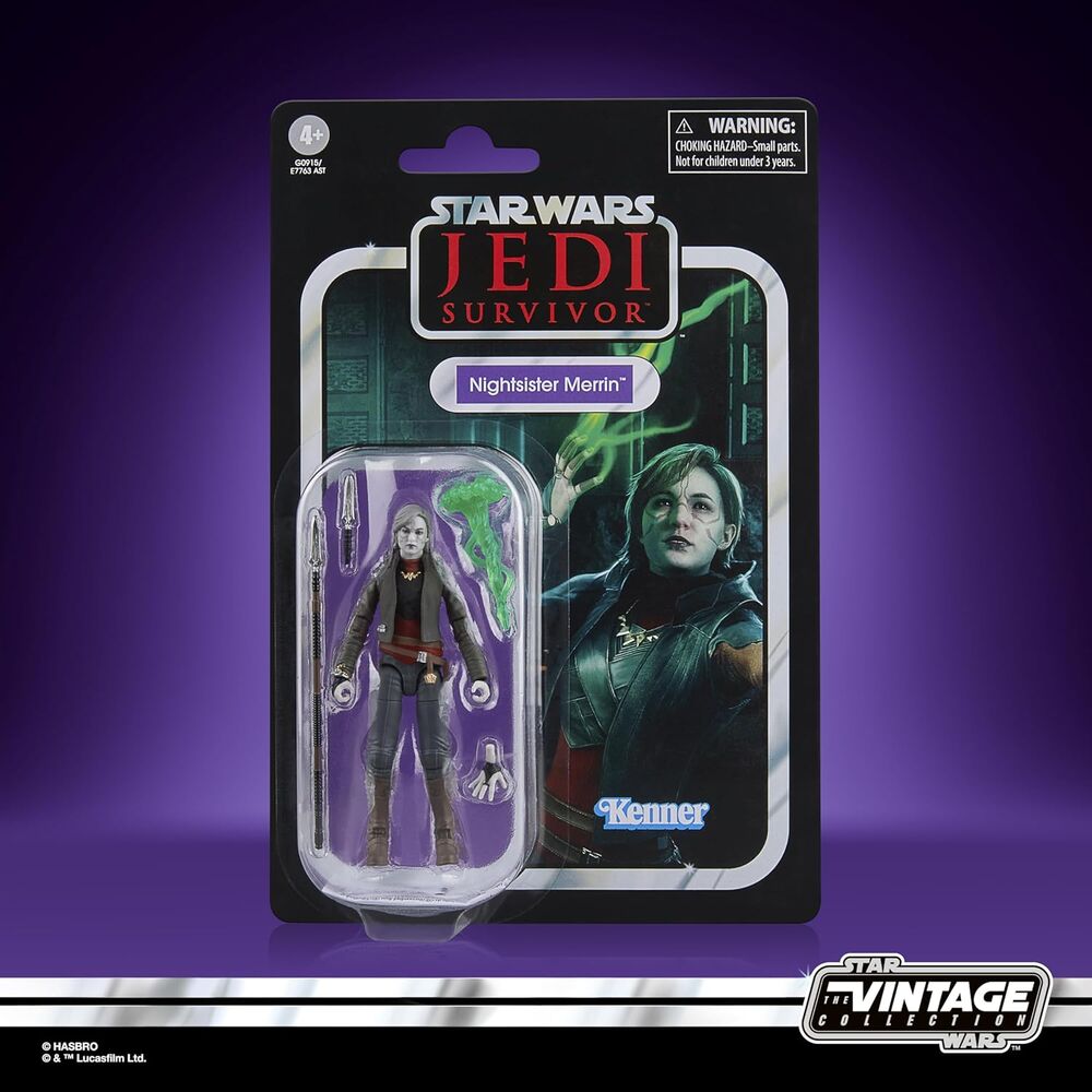 Imagen 2 - Figura Nightsister Merrin Jedi Survivor Star Wars 9,5Cm
