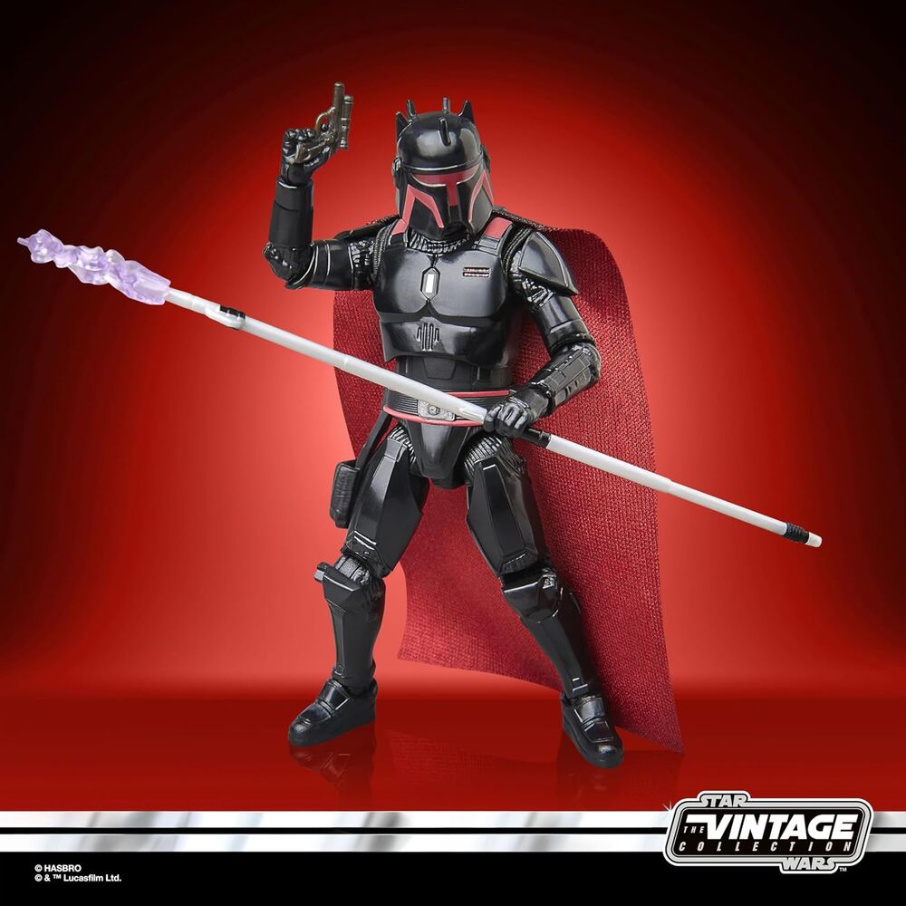 Imagen 3 - Figura Moff Gideon Dark Trooper Armor The Mandalorian Star Wars 9,5Cm