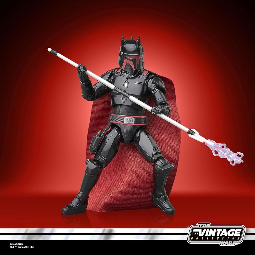 Imagen 4 - Figura Moff Gideon Dark Trooper Armor The Mandalorian Star Wars 9,5Cm