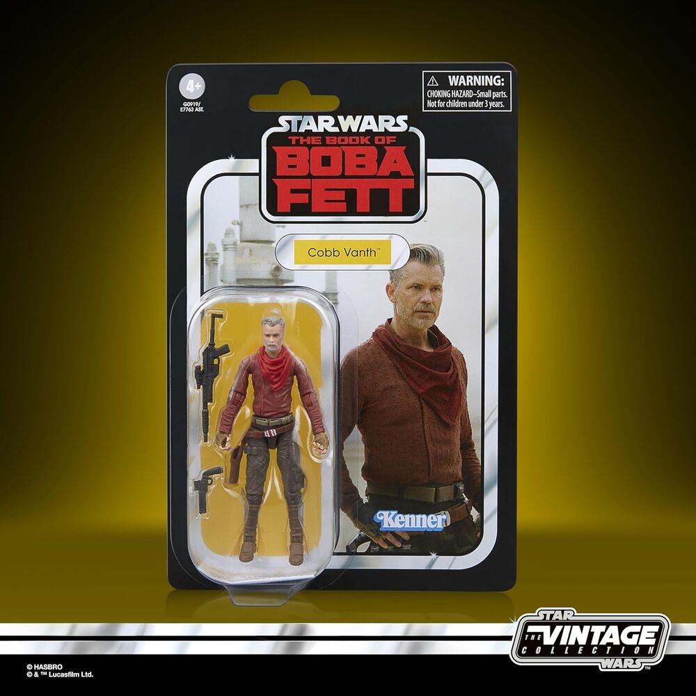 Imagen 2 - Figura Cobb Vanth El Libro De Boba Fett Star Wars 9,5Cm