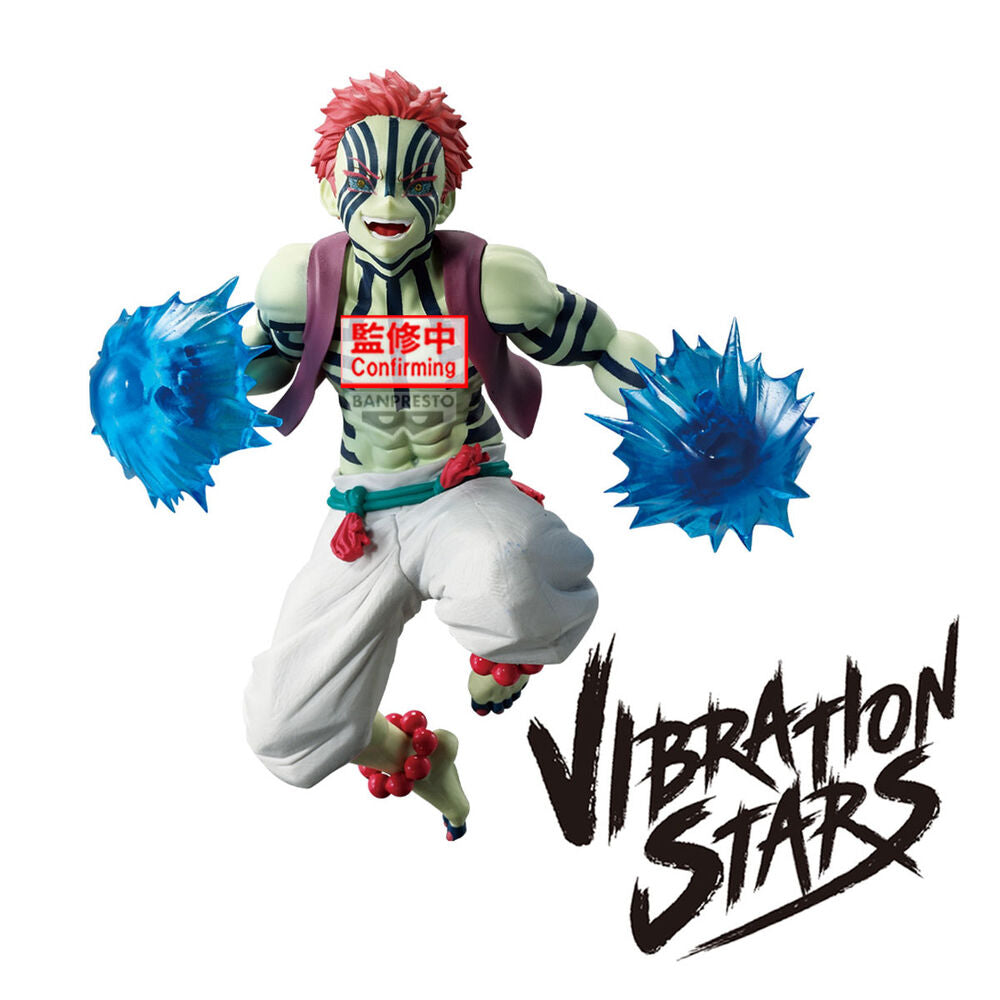 Imagen 1 - Figura Akaza Vibration Stars Demon Slayer Kimetsu No Yaiba 16Cm