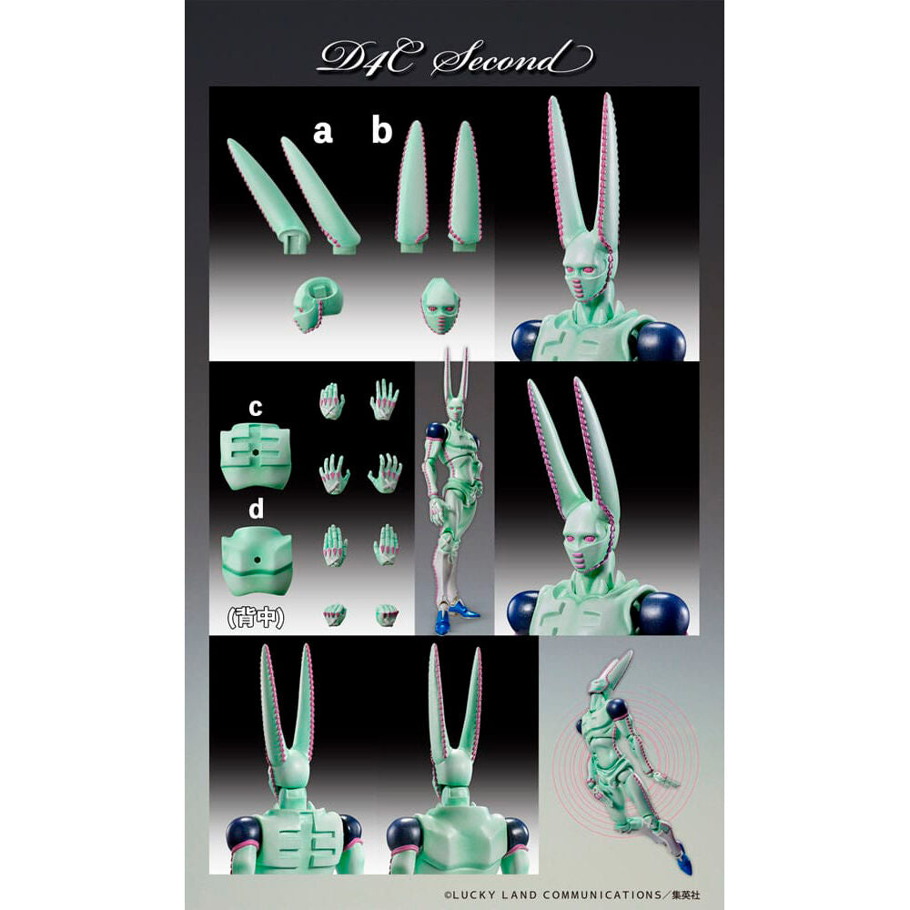 Imagen 3 - Figura D4c Chozokado Jojos Bizarre Adventure Part 7 20Cm