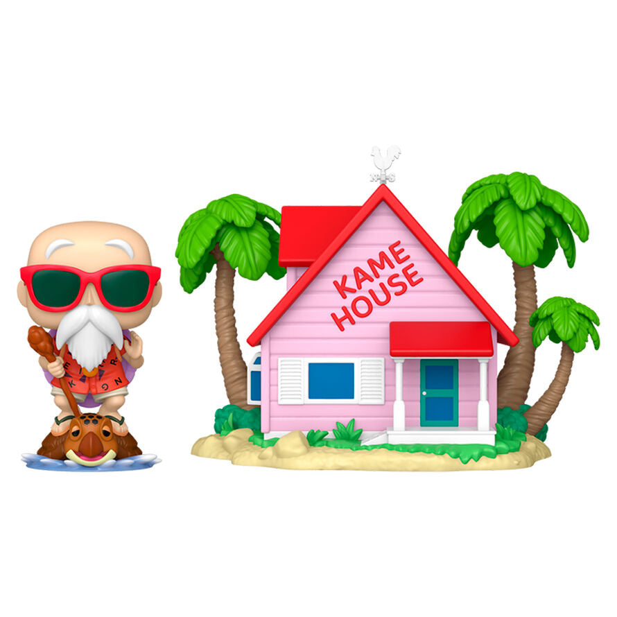 Imagen 2 - Figura Pop Town Dragon Ball Master Roshi At Kame House