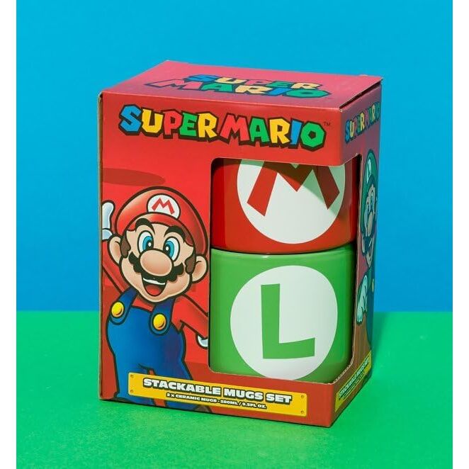 Imagen 1 - Set 2 Tazas Super Mario Bros