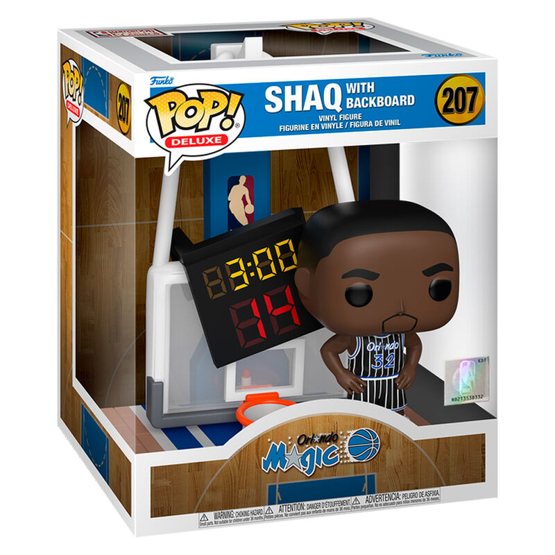 Imagen 2 - Figura Pop Deluxe Orlando Magic Shaq With Backboard