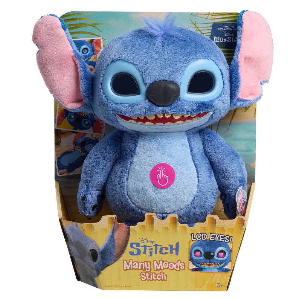 Imagen 2 - Peluche Interactivo Stitch Disney 30Cm