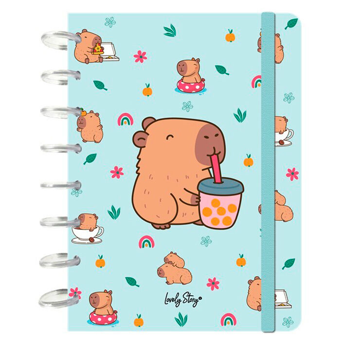 Imagen 1 - Cuaderno A5 Bubble Tea Capibara