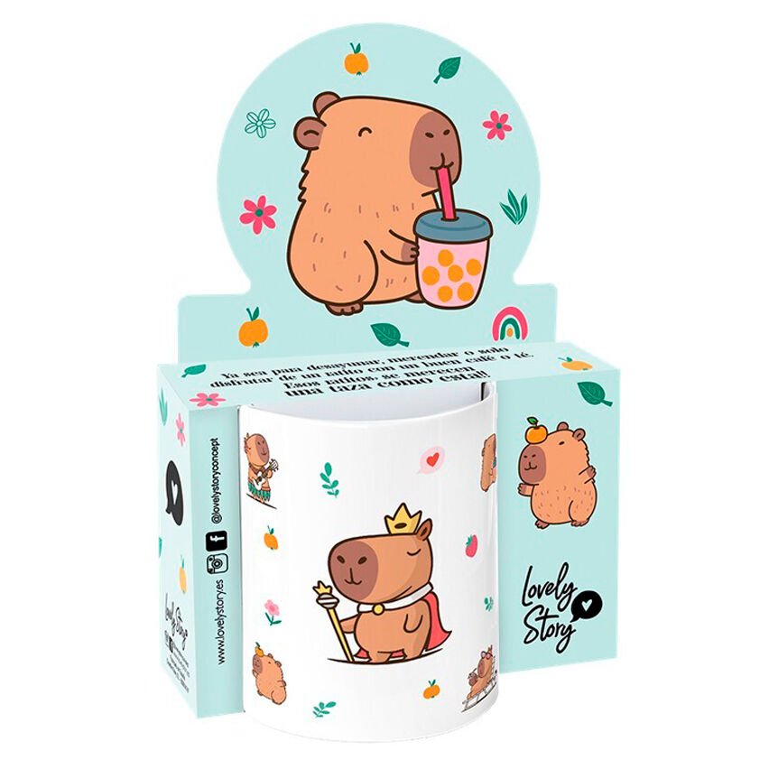 Imagen 1 - Taza Majesty Capibara 330Ml