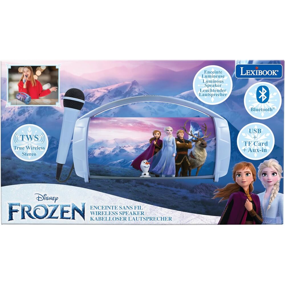 Imagen 4 - Altavoz Con Microfono Bluetooth Frozen Disney