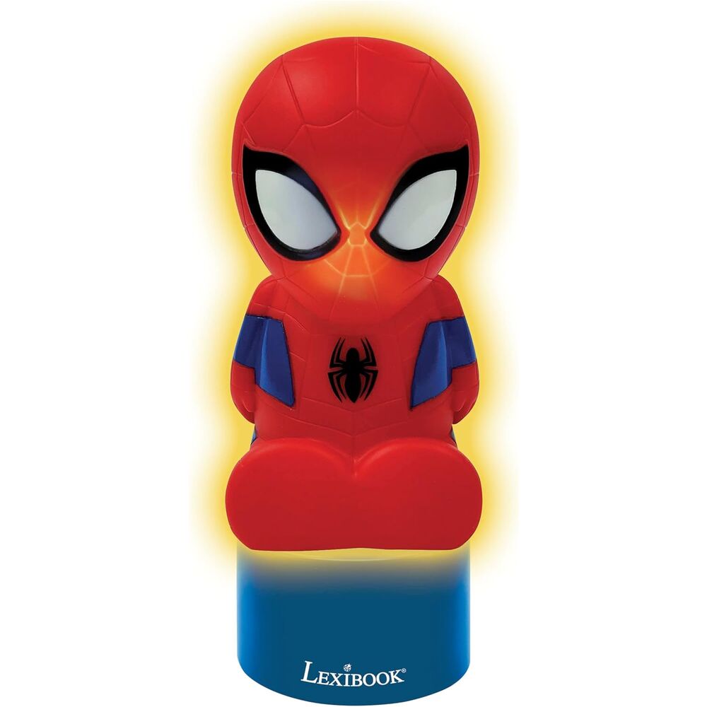 Imagen 1 - Altavoz Luz Nocturna Spiderman Marvel