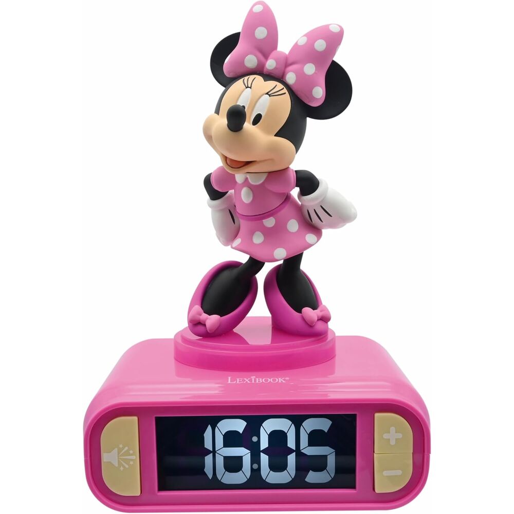Imagen 3 - Despertador Digital Luz Nocturna Minnie Disney