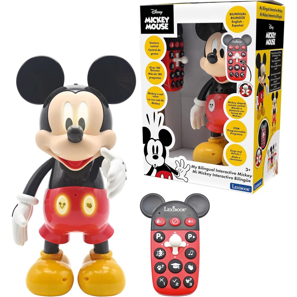 Imagen 1 - Robot Interactivo Mickey Disney Luz Y Sonido