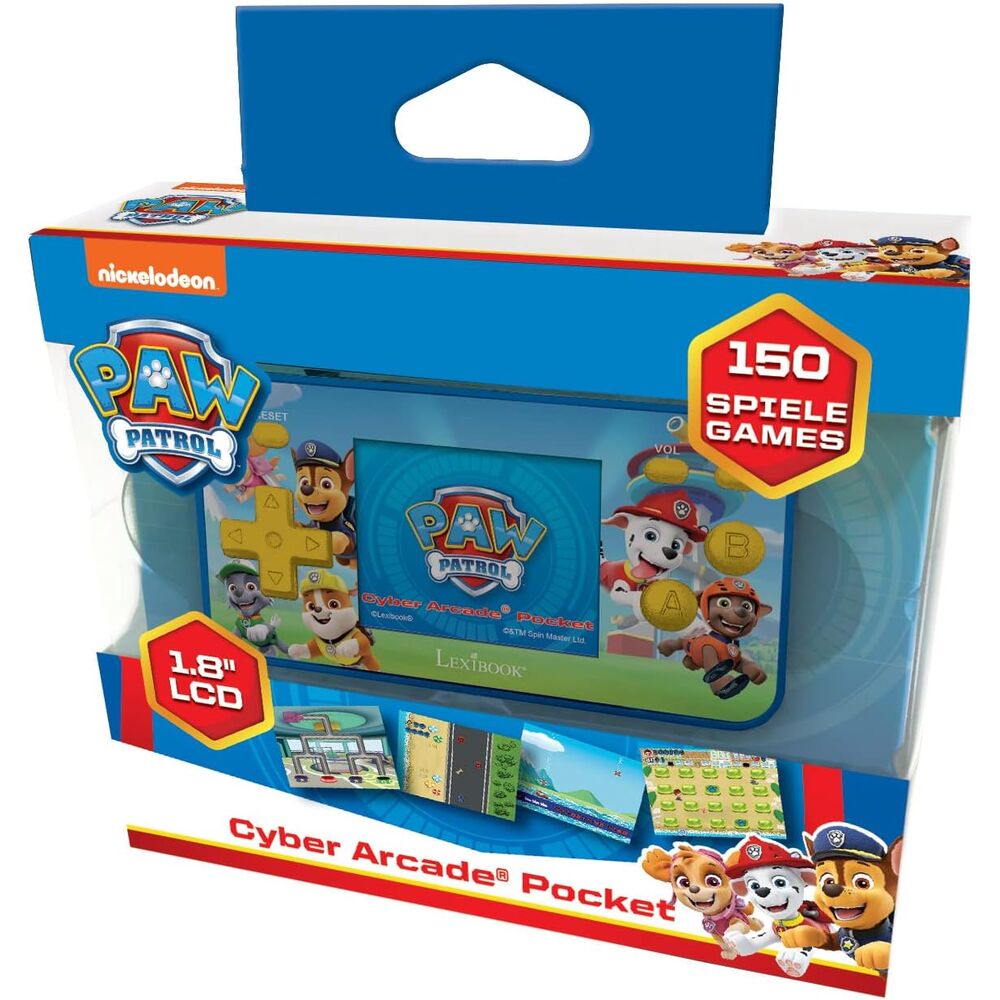 Imagen 4 - Consola Cyber Arcade Pocket Patrulla Canina Paw Patrol