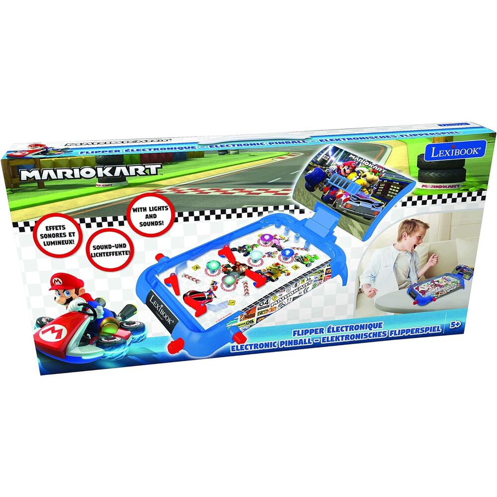 Imagen 2 - Juego Pinball De Mesa Electronico Mario Kart