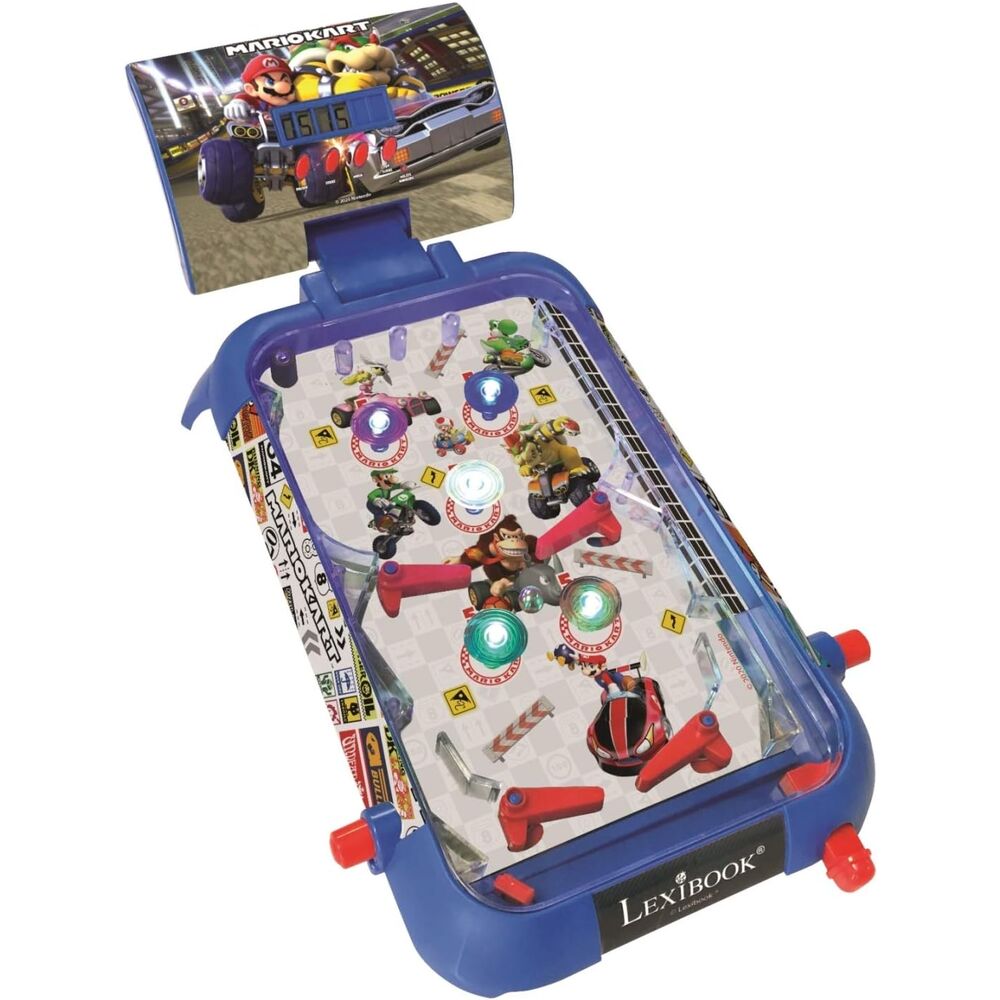 Imagen 3 - Juego Pinball De Mesa Electronico Mario Kart