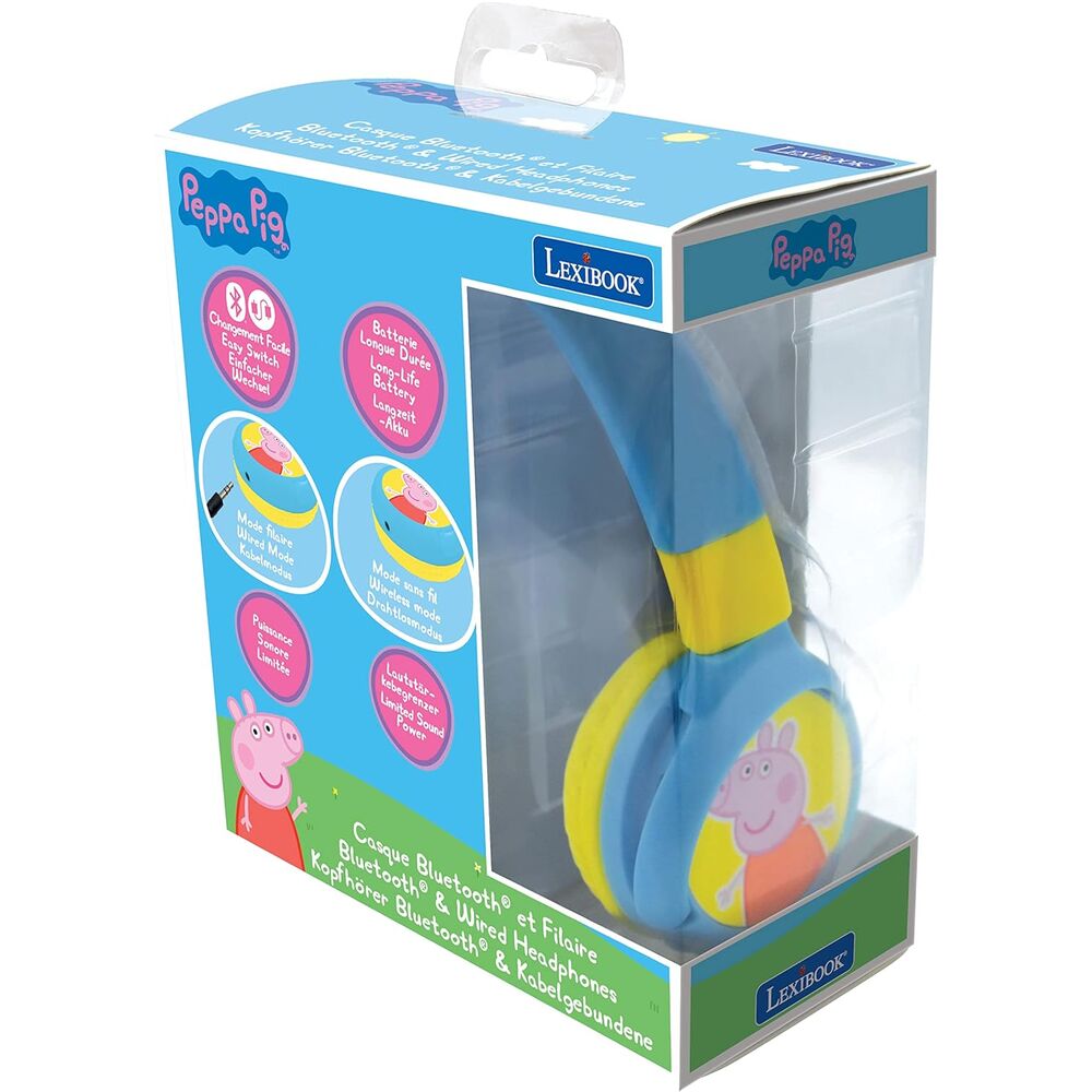 Imagen 2 - Auriculares Inalambricos Peppa Pig