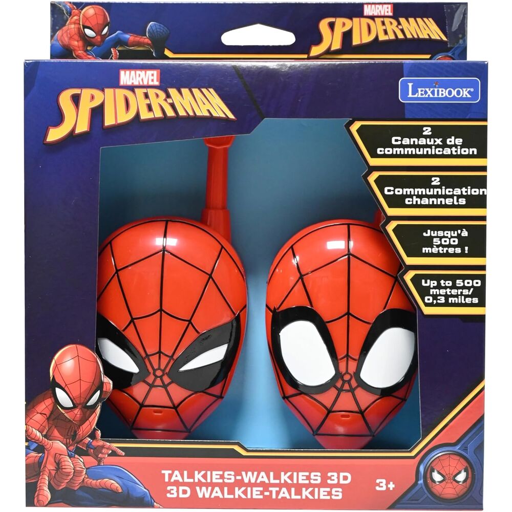 Imagen 3 - Walkie Talkie 3D Spiderman Marvel
