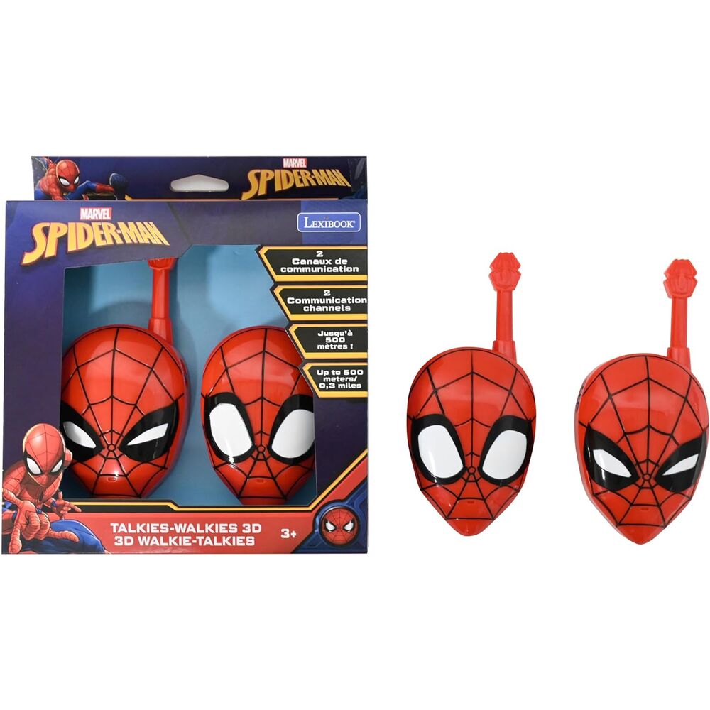 Imagen 1 - Walkie Talkie 3D Spiderman Marvel
