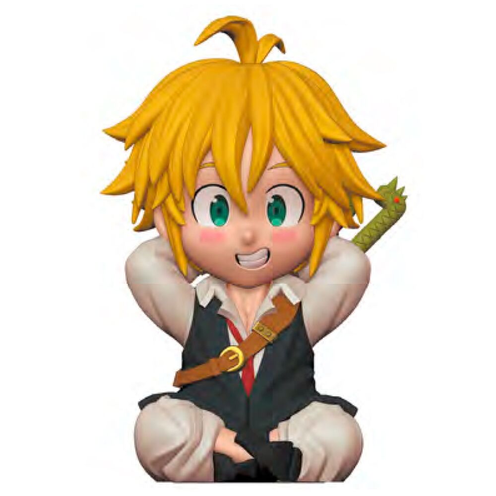 Imagen 1 - Figura Hucha Meliodas The Seven Deadly Sins 14Cm