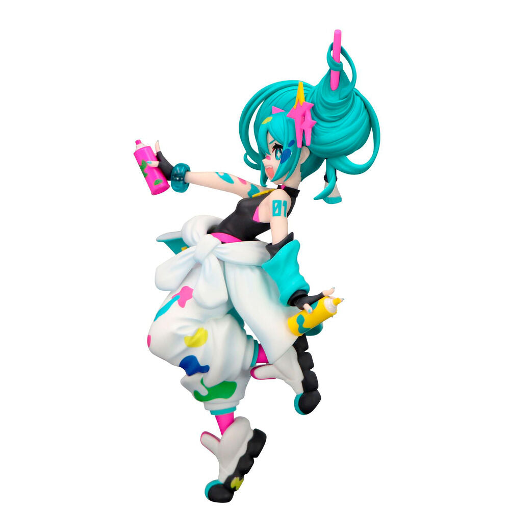 Imagen 1 - Figura Hatsune Miku Paint Girl Trio-try-it Hatsune Miku 19Cm