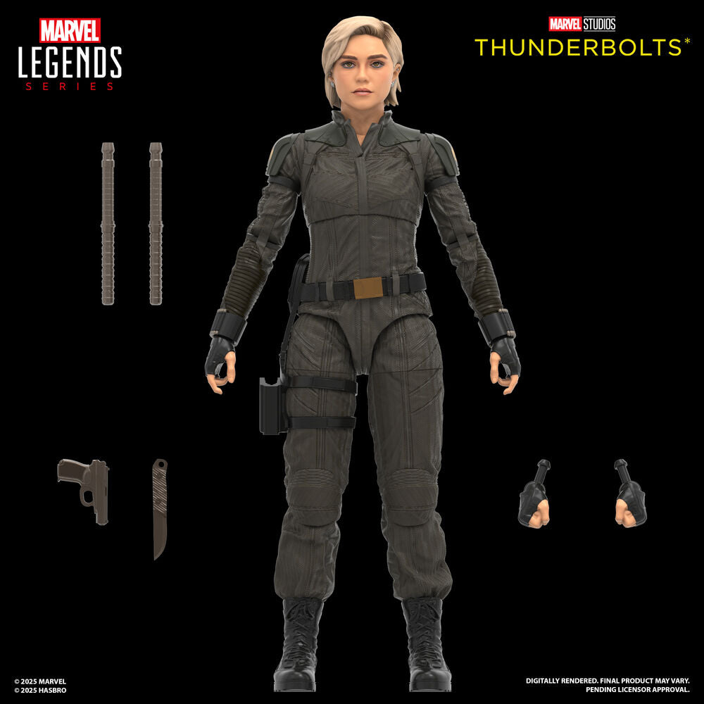 Imagen 3 - Blister 2 Figuras Yelena Belova & Red Guardian Thunderbolts Marvel Legends 15Cm