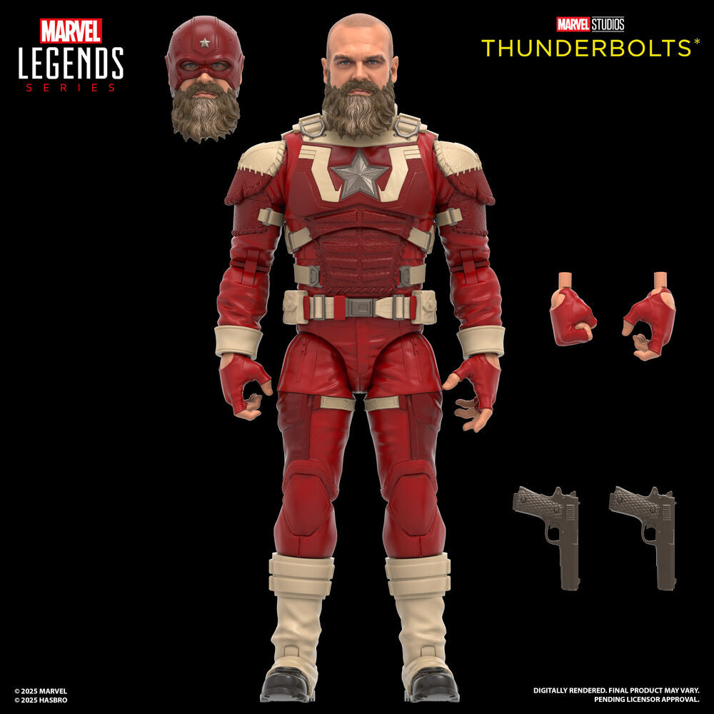 Imagen 6 - Blister 2 Figuras Yelena Belova & Red Guardian Thunderbolts Marvel Legends 15Cm