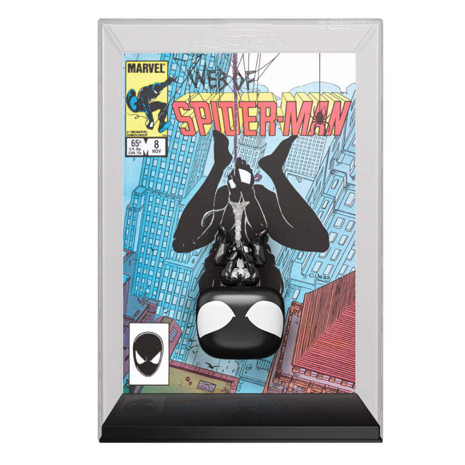 Imagen 1 - Figura Pop Comic Cover Spider-man Black Suit Spiderman