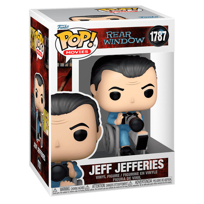 Imagen 2 - Figura Pop La Ventana Indiscreta Jeff Jefferies