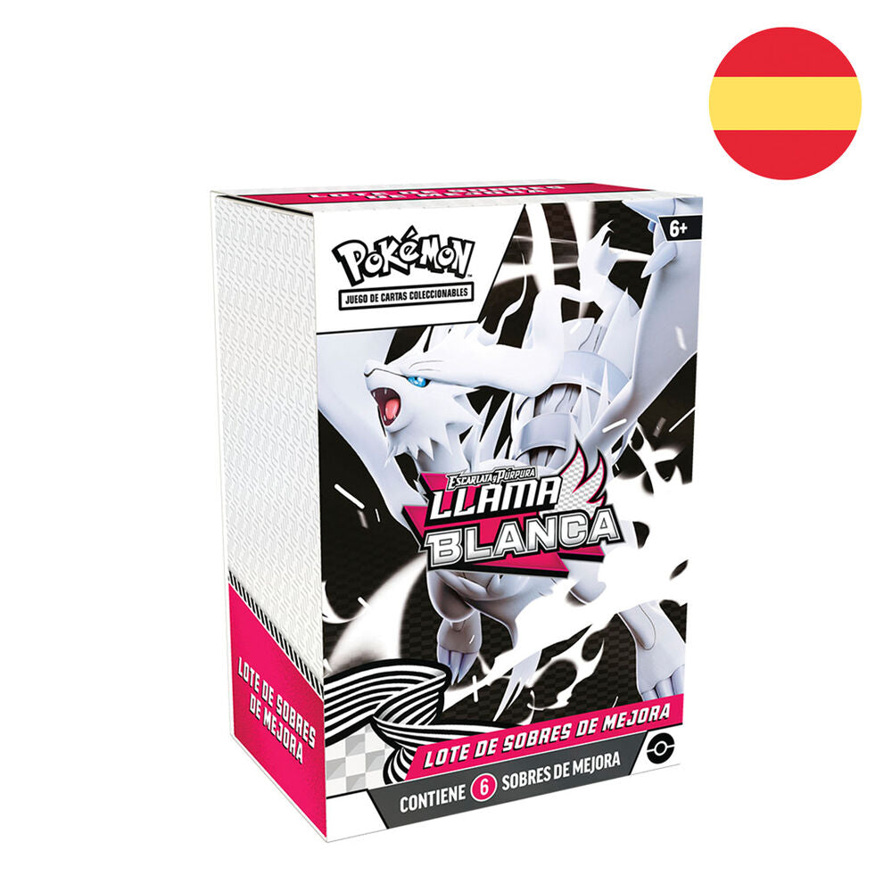 Imagen 1 - Juego Cartas Coleccionables Booster Bundle Llama Blanca Pokemon Español