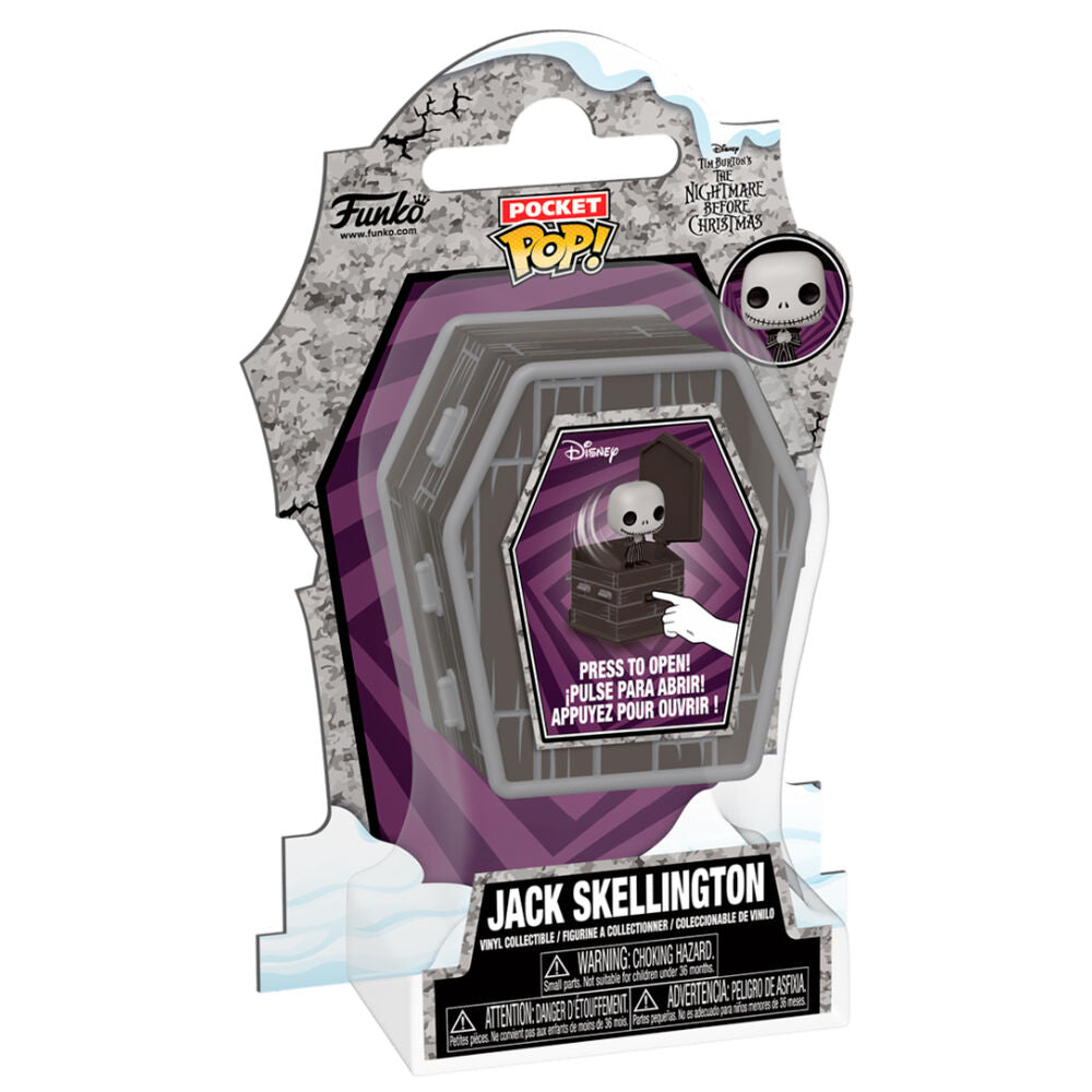 Imagen 2 - Figura Pocket Popers Disney Pesadilla Antes De Navidad Jack