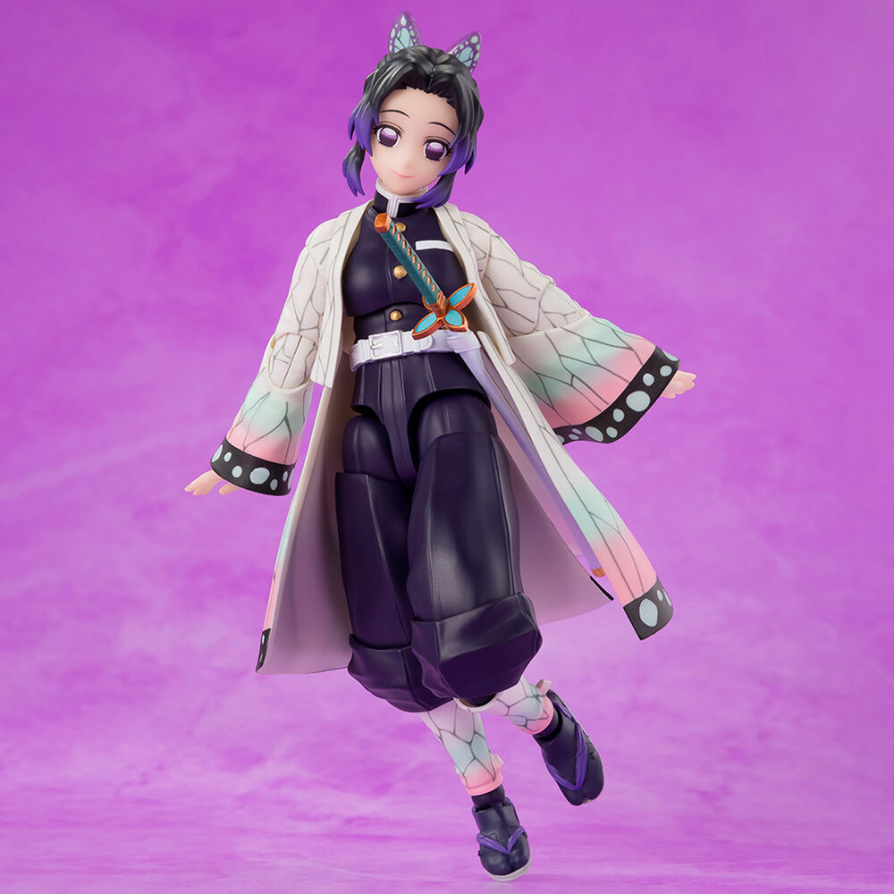 Imagen 1 - Figura S.h. Figuarts Shinobu Kocho Demon Slayer Kimetsu No Yaiba 13Cm