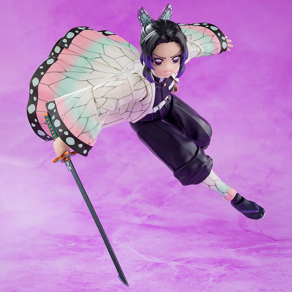 Imagen 3 - Figura S.h. Figuarts Shinobu Kocho Demon Slayer Kimetsu No Yaiba 13Cm