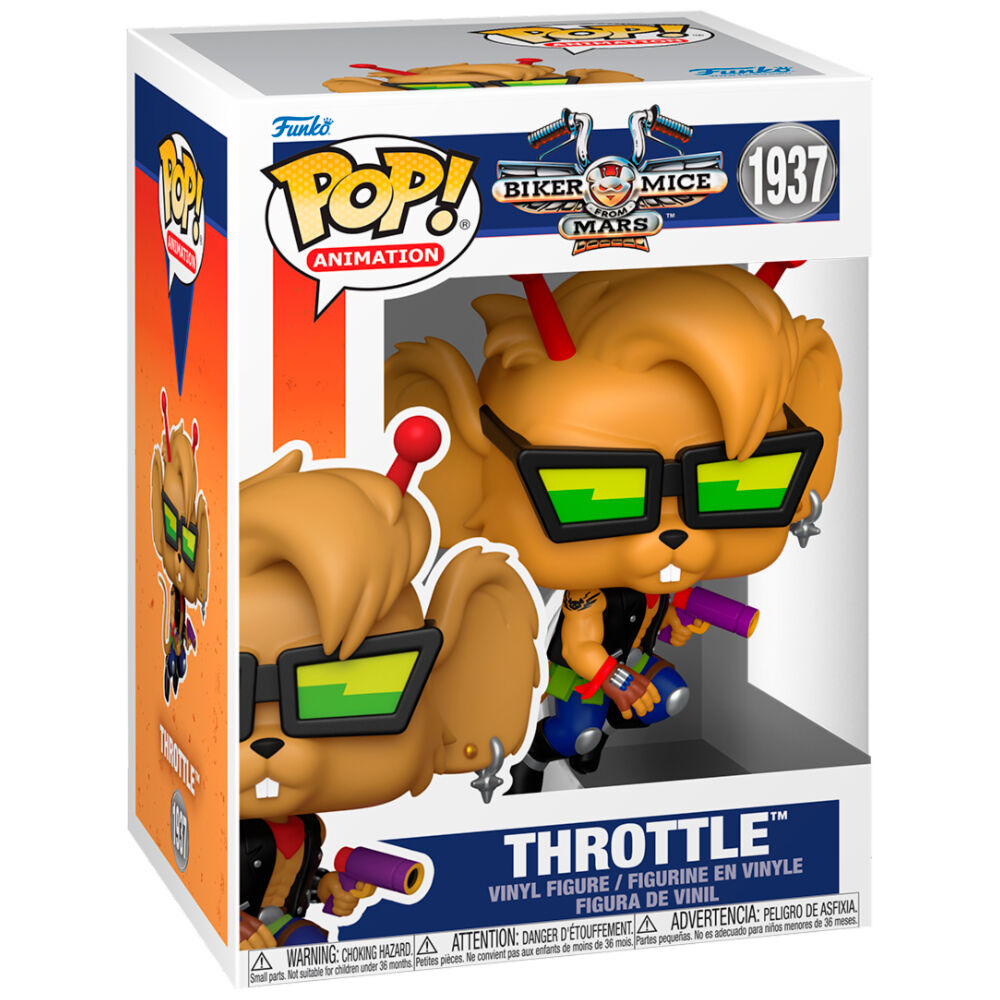 Imagen 2 - Figura Pop Los Motorratones De Marte Throttle