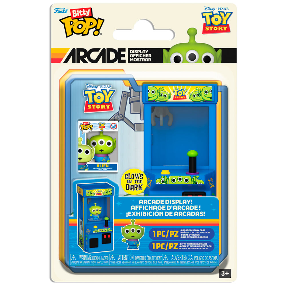 Imagen 2 - Figura Bitty Pop Arcade Claw Disney Pixar Toy Story Alien