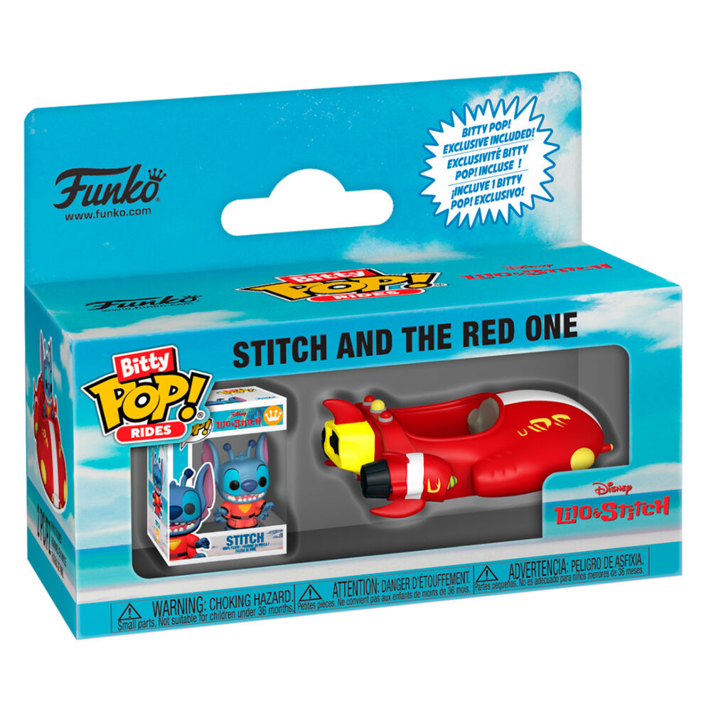 Imagen 1 - Figura Bitty Pop Ride Disney Stitch
