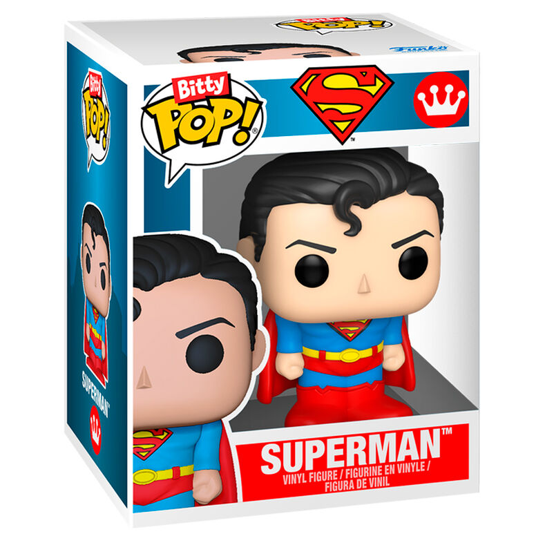 Imagen 3 - Figura Bitty Pop Town Dc Comics Superman Fortaleza De La Soledad