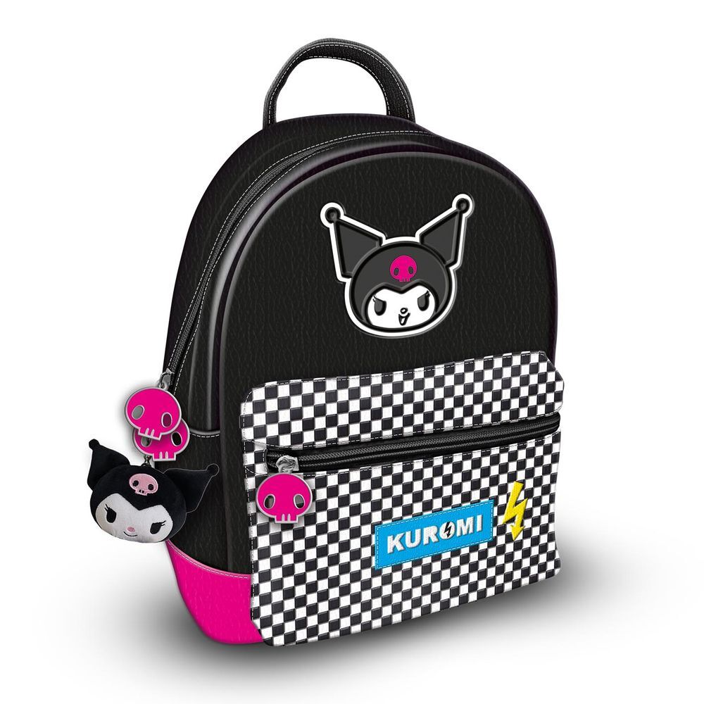 Imagen 1 - Mochila Kuromi Hello Kitty 29Cm