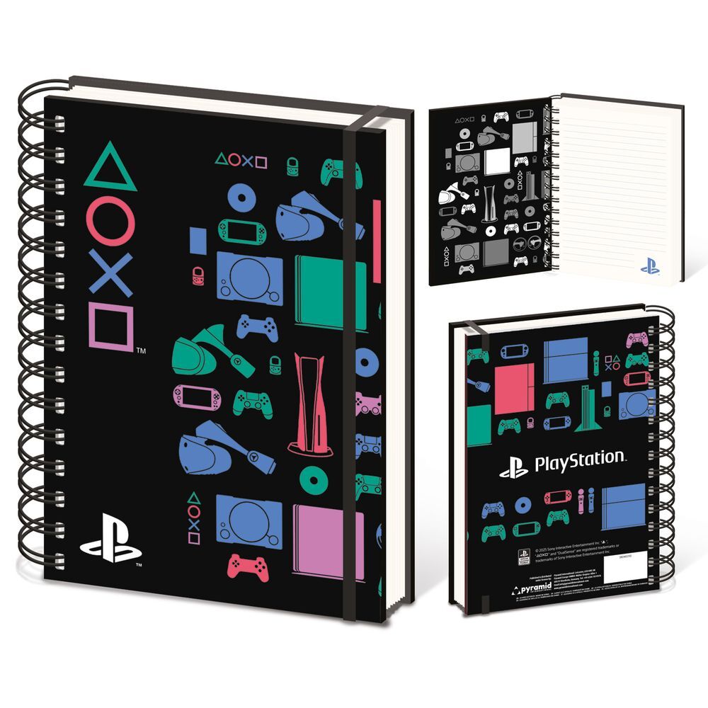Imagen 1 - Cuaderno A5 Playstation
