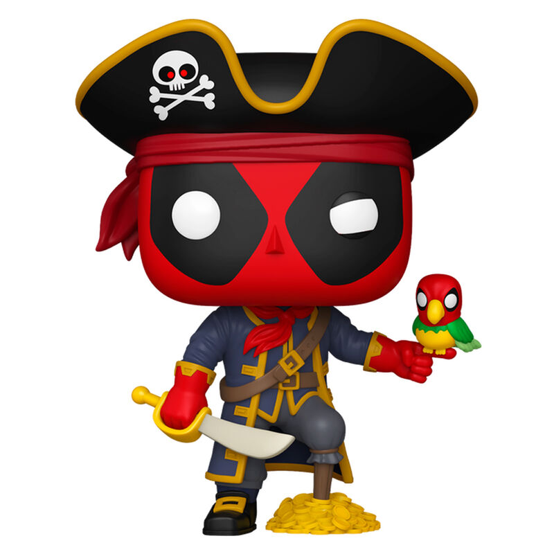 Imagen 1 - Figura Pop Plus Marvel Deadpool - Deadpool As Long John Silver