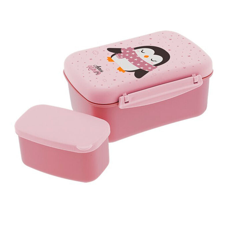 Imagen 1 - Sandwichera Hermetica Con Placa Refrigerante + Cajita Pinguino