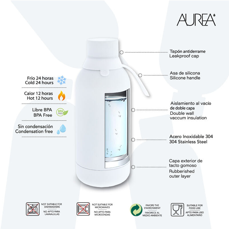 Imagen 2 - Botella Termica Cuento De Hadas De Hielo 500Ml