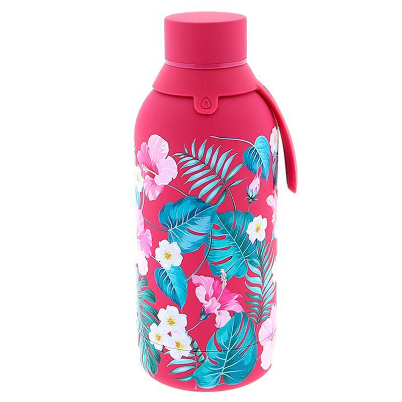 Imagen 2 - Botella Termica Magenta Floral Exotico 500Ml