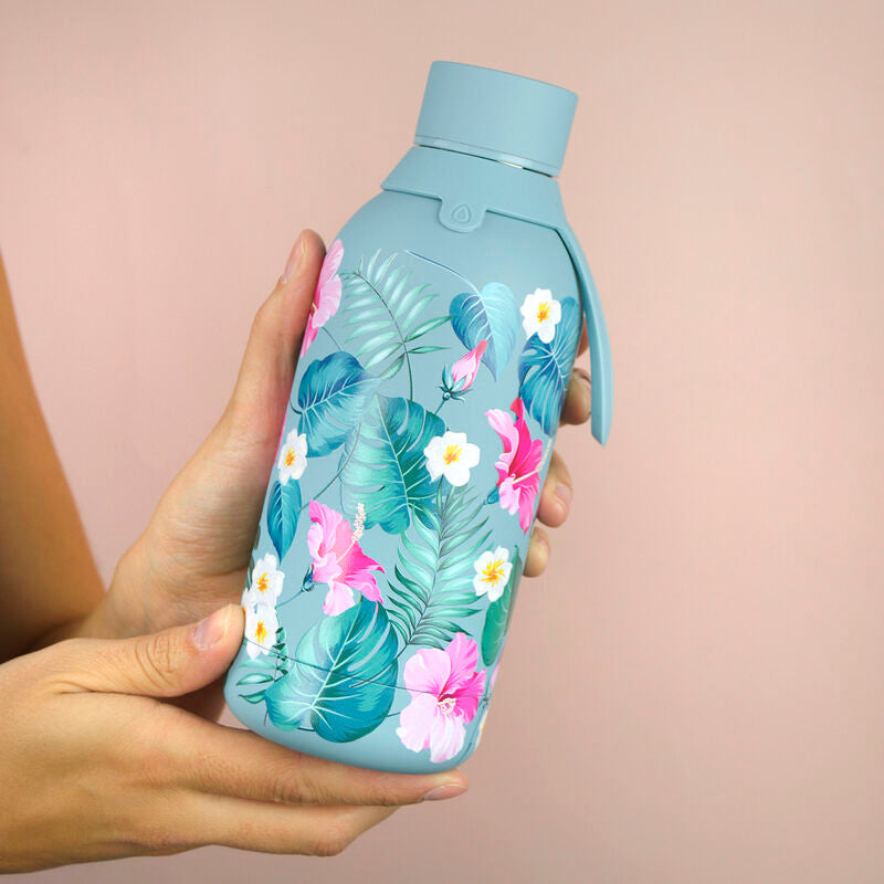 Imagen 3 - Botella Termica Esmeralda Floral Exotico 500Ml