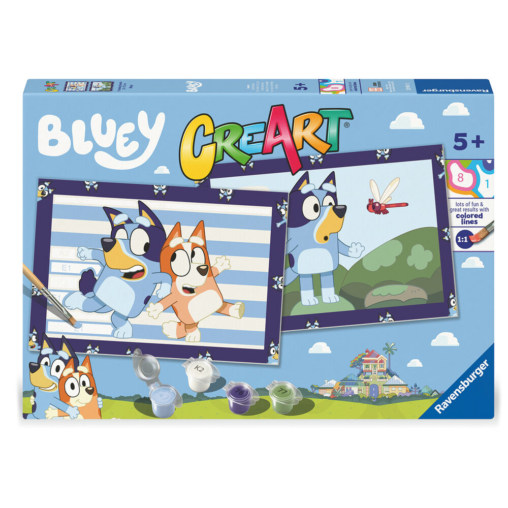 Imagen 1 - Kit De Pintura Creart Bluey