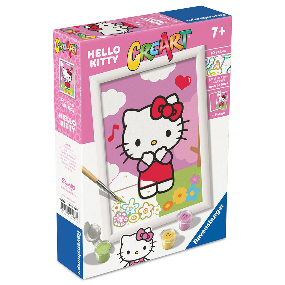 Imagen 3 - Kit De Pintura Creart Hello Kitty