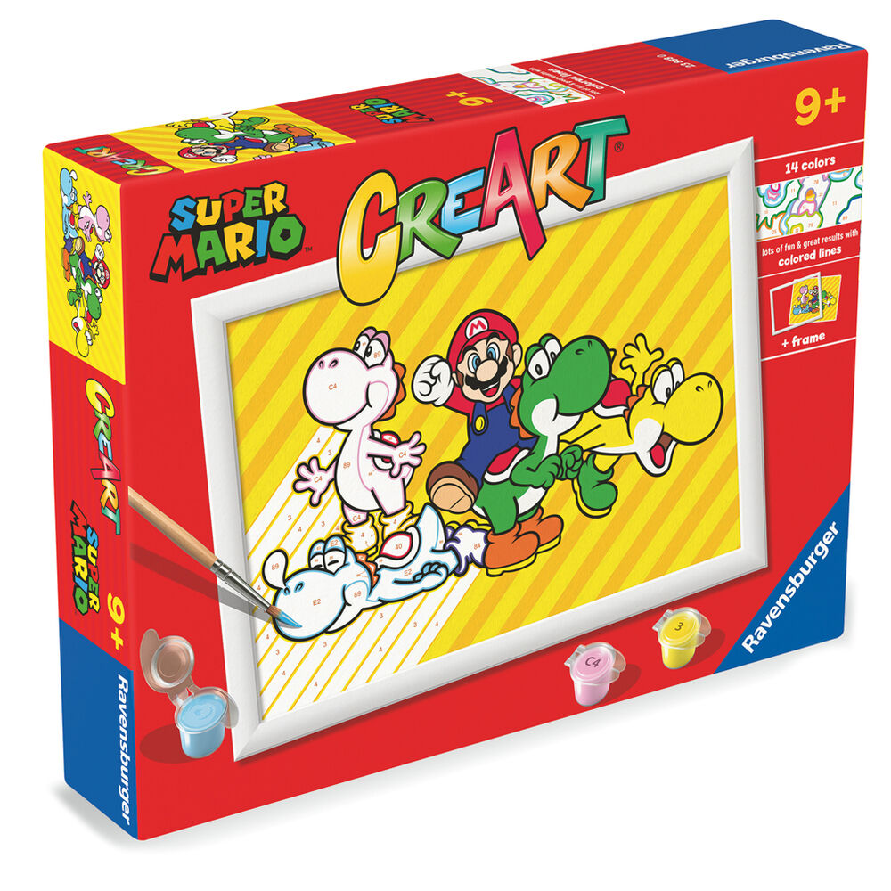 Imagen 3 - Kit De Pintura Creart Super Mario Bros