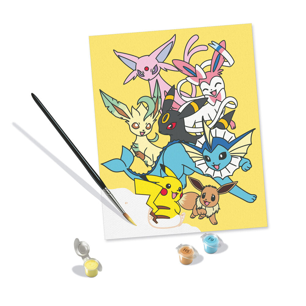 Imagen 2 - Kit De Pintura Creart Legendarios Pokemon Adulto