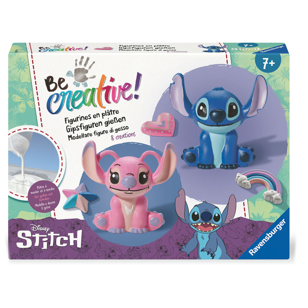 Imagen 1 - Creaciones En Yeso Be Creative Stitch Disney