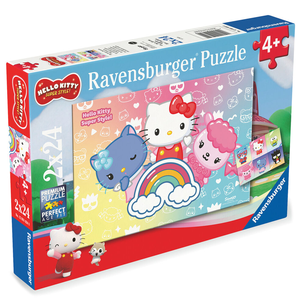 Imagen 1 - Puzzle Hello Kitty 2X24pzs